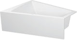 DURAVIT Paiova Badewanne 1700x1300 mm Einbau, Acryl, 1 Rückenschräge links, Weiß – 2-Sitzer