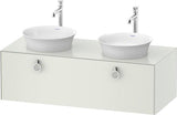 Duravit White Tulip Konsolenwaschtischunterbau 1300 mm Eiche Mittel von Philippe Starck