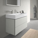 Duravit Waschtisch Vero Air 1000 mm mit Überlauf, 1 Hahnloch Mitte, weiß – Wandmontage