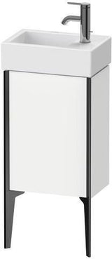 Duravit Waschtischunterbau XVIU 493 mm für Vero Air, seidenmatt, mit Tür und Aluminiumprofil