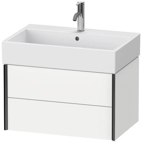 Duravit XVIU Waschtischunterbau 684 mm in Seidenmatt für Vero Air – Wandhängend mit 2 Schubkästen