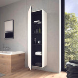 Duravit Hochschrank L-Cube 363x500x1760mm 1 Tür rechts, weiß hochglanz