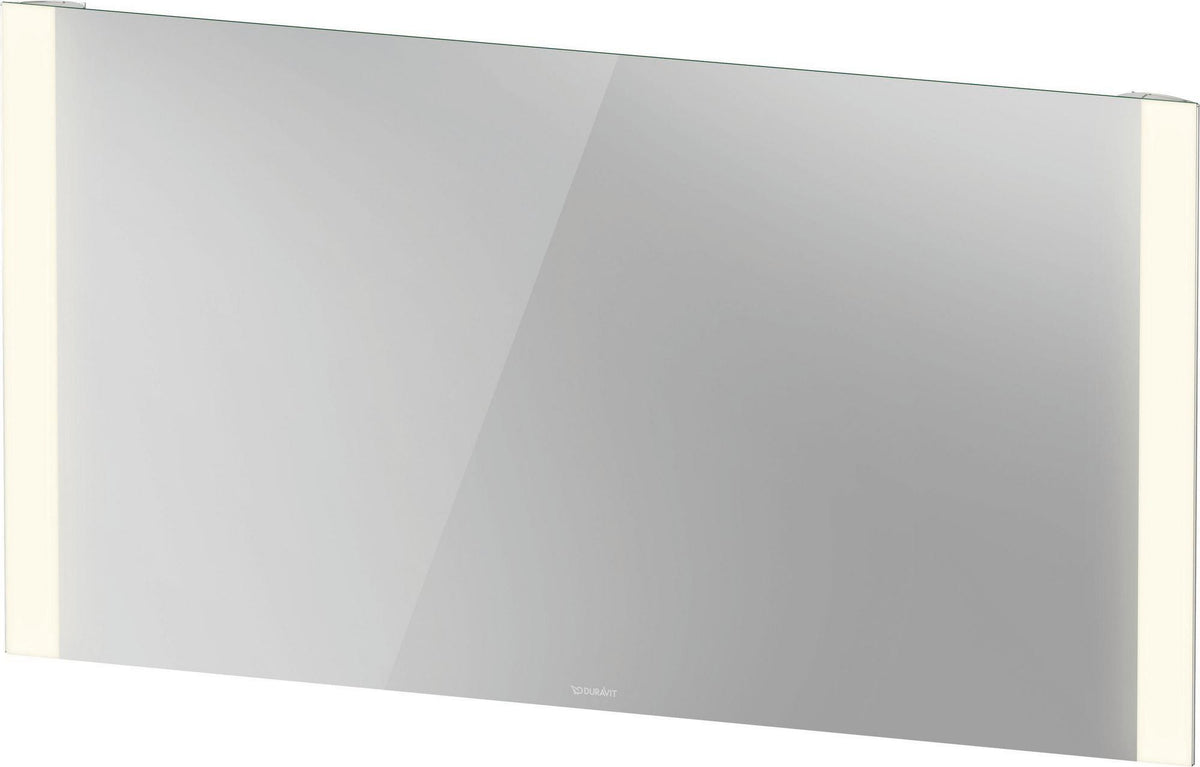 DURAVIT Licht & Spiegel Wandspiegel 1300x700mm mit LED-Beleuchtung und Sensorschalter – Weiß
