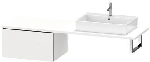 Duravit L-Cube Unterschrank 720 mm taupe supermatt mit Auszug und Dämpfung