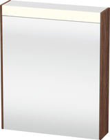 DURAVIT Brioso Spiegelschrank 700 mm betongrau matt mit LED-Beleuchtung und Steckdose