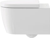 DURAVIT Wand-WC ME by Starck 570 mm spülrandlos mit WonderGliss Weiß