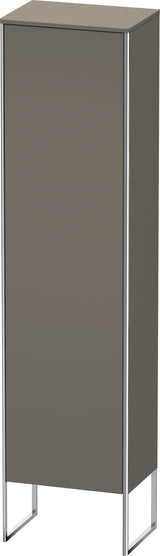 DURAVIT XSquare Hochschrank 2016x500x356 mm, flannel grey seidenmatt, Anschlag rechts