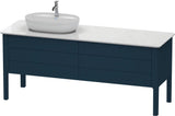 DURAVIT Luv Waschtischunterbau bodenstehend 1733 mm, 2 Auszüge, weiß seidenmatt