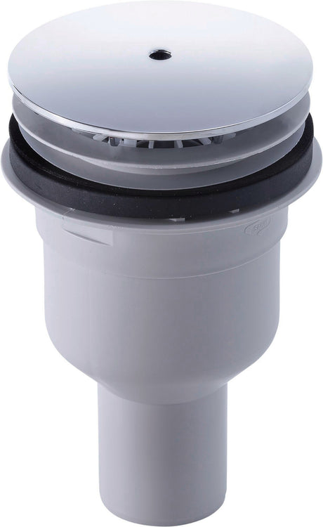 DURAVIT Universal Duschwannenablauf mit senkrechtem Abgang, Ablaufdurchmesser 90 mm, Chrom