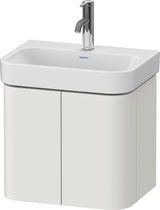 DURAVIT Happy D.2 Waschtischunterbau taupe supermatt 475 mm, 2 Türen, wandhängend