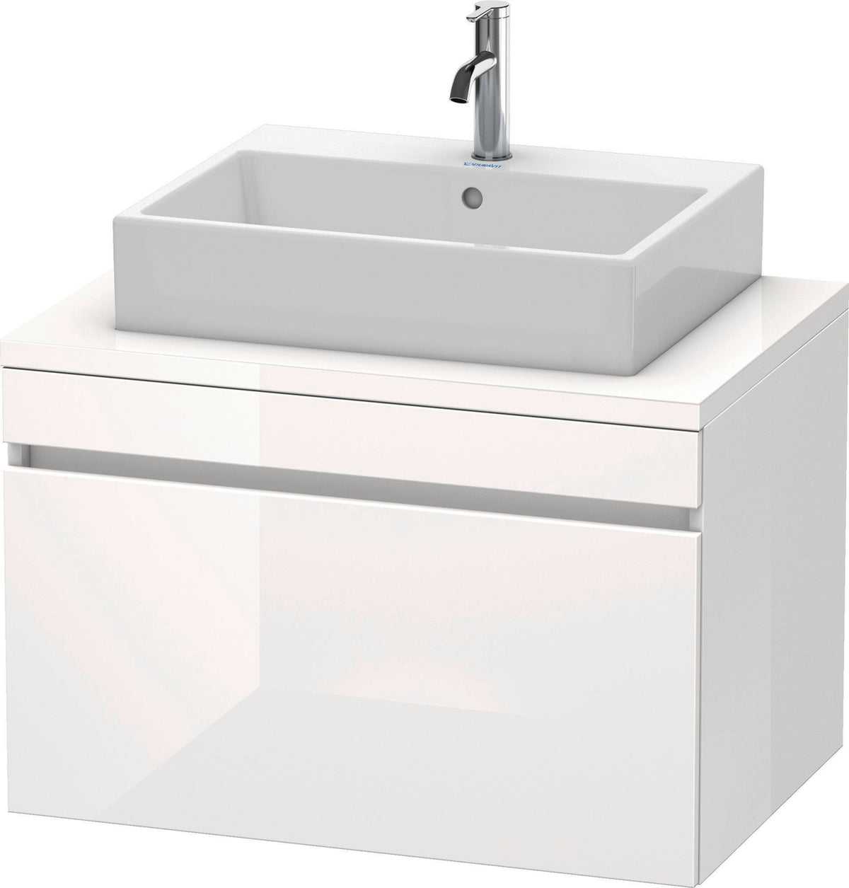 DURAVIT DuraStyle Konsolenunterschrank 800 mm betongrau matt mit 1 Auszug