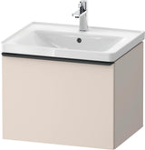 DURAVIT D-Neo Waschtischunterbau 584 mm betongrau matt mit 1 Auszug und Soft-Close