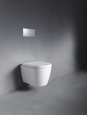 Duravit DuraSystem A1 Betätigungsplatte mechanisch für WC – Dual Flush, weiß, flächenbündig