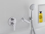 Duravit D-Code 2.0 Einh.-Wannenmischer UP Set Keramikmischsystem, Chrom HG
