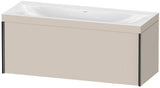 Duravit Möbelwaschtischset XViu 1200x480mm mit Unterbau, 1 Auszug, Ahorn mitte