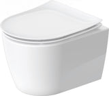 DURAVIT Wand-WC Soleil by Starck 480 mm spülrandlos von Philippe Starck – Weiß Glänzend