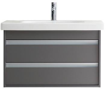 DURAVIT Waschtischunterbau Ketho wandhängend 800 mm, 2 Schubkästen, weiß matt, für D-Code 034285
