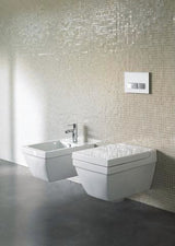 DURAVIT WC-Sitz 2nd floor mit SoftClose und Edelstahl-Scharnieren, weiß