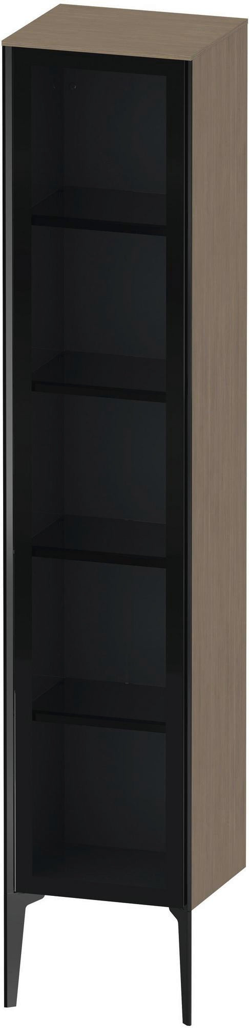 DURAVIT Hochschrank XViu 1770 mm Parsolglas Eiche Terra mit Tip-on Technik