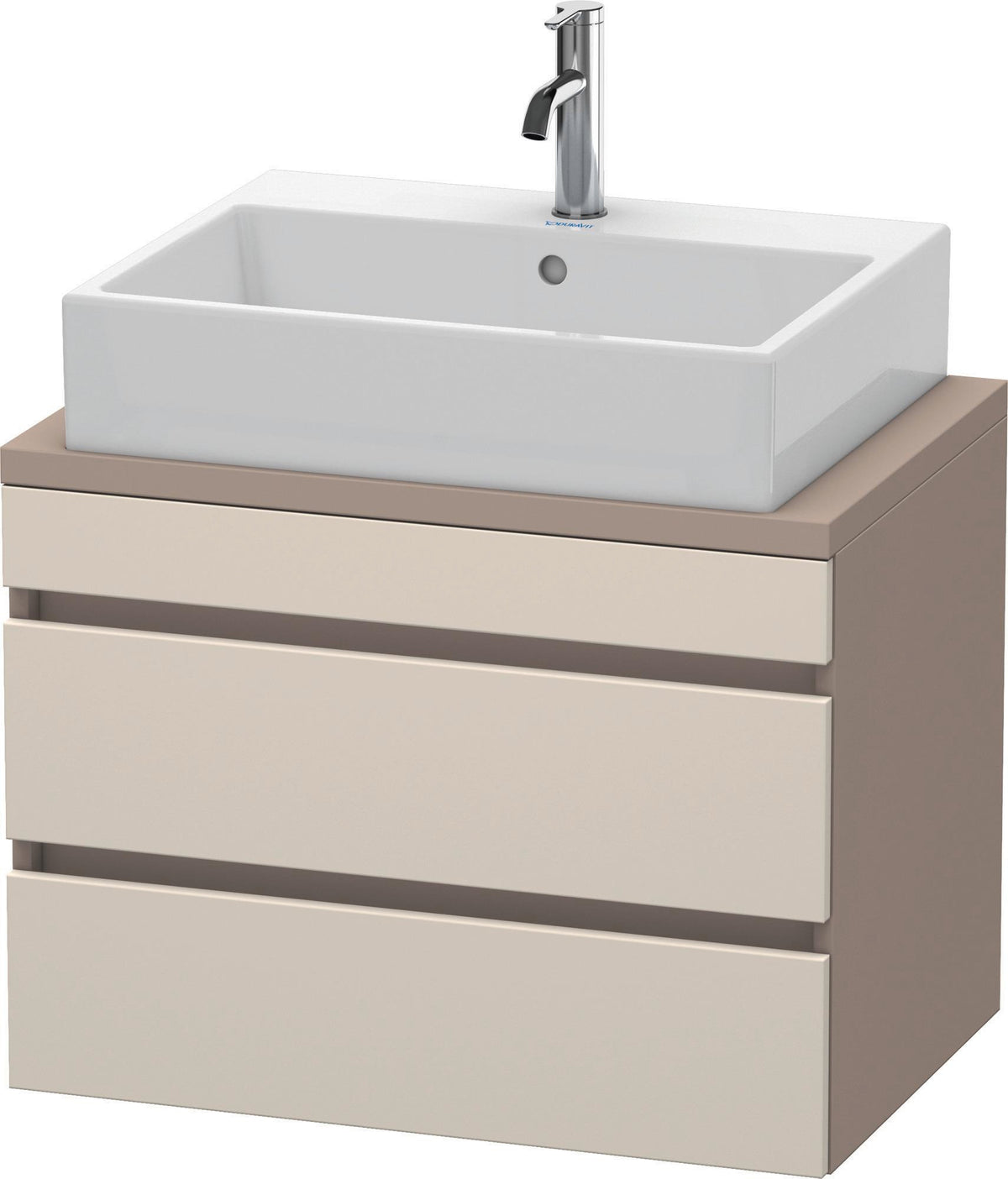 Duravit DuraStyle Konsolenunterschrank 700 mm betongrau matt mit 2 Schubkästen
