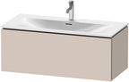 taupe matt / Spanplatte / 1 Auszug