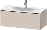 DURAVIT L-Cube Waschtischunterbau wandhängend 1020 mm weiß matt mit Tip-On Technik