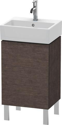 DURAVIT L-Cube Waschtischunterbau 593x434x341 mm, amerikanisch nussbaum, Anschlag links, für Vero Air