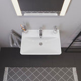 DURAVIT Licht & Spiegel Wandspiegel 600x700mm beleuchtet mit Schalter IP44