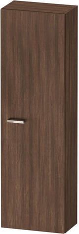 DURAVIT XBase Halbhochschrank 400 mm weiß matt, Anschlag links, mit Soft-Close und 4 Glasböden