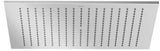 DURAVIT Kopfbrause 240x240 mm Schwarz Matt – Rechteckig, Verstellbar, Antikalk