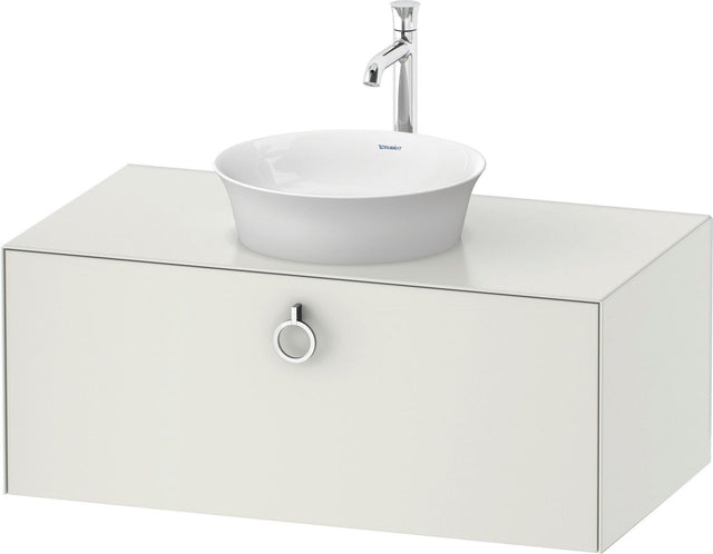 DURAVIT White Tulip Waschtischunterbau 1000 mm, 1 Auszug, wandhängend, weiß seidenmatt