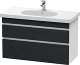 DURAVIT DuraStyle Waschtischunterbau 1000 mm wandhängend, 2 Schubkästen, weiß matt