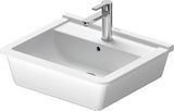 DURAVIT Einbauwaschtisch Starck 3 560 mm weiß mit Überlauf und WonderGliss