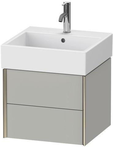 Duravit Waschtischunterbau XVIU 484 mm weiß matt mit Tip-On-Technik für Vero Air