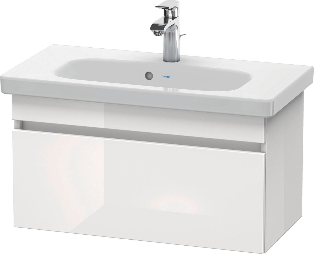 DURAVIT DuraStyle Waschtischunterbau 730 mm Eiche Terra/Weiß Matt mit 1 Auszug