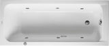 DURAVIT D-Code Whirlwanne 1700x700mm Einbau mit Jet Project und 6 verstellbaren Düsen in Weiß