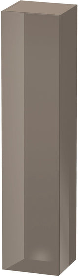 Duravit L-Cube Hochschrank 1760 mm, 1 Tür rechts, flannel grey hochglanz, wandhängend