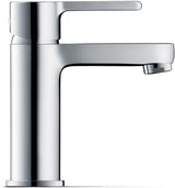 DURAVIT B.2 Einhebel-Waschtischmischer S ohne Zugstange, Chrom – Keramikmischsystem