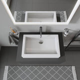 Duravit Vero Aufsatzbecken 600 mm weiß geschliffen ohne Überlauf ohne Hahnloch