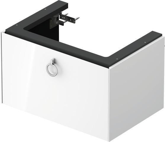 Duravit White Tulip Waschtischunterbau 684 mm Nordic Weiß mit LED-Beleuchtung von Philippe Starck