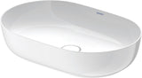 DURAVIT Aufsatzbecken Luv 600 mm Weiß WonderGliss ohne Überlauf