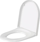 DURAVIT WC-Sitz Universal Duroplast weiß ohne Absenkautomatik mit Edelstahl-Scharnieren