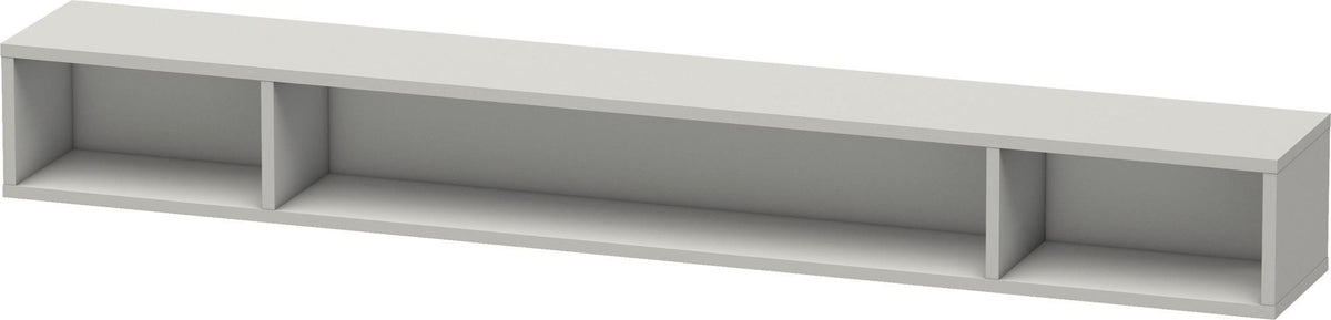 DURAVIT L-Cube Regalelement 1000 mm betongrau matt, 3 Fächer, wandhängend