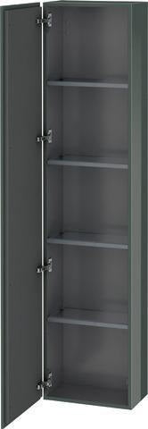 Duravit L-Cube Hochschrank 1760 mm Nussbaum mit Soft-Close-Tür