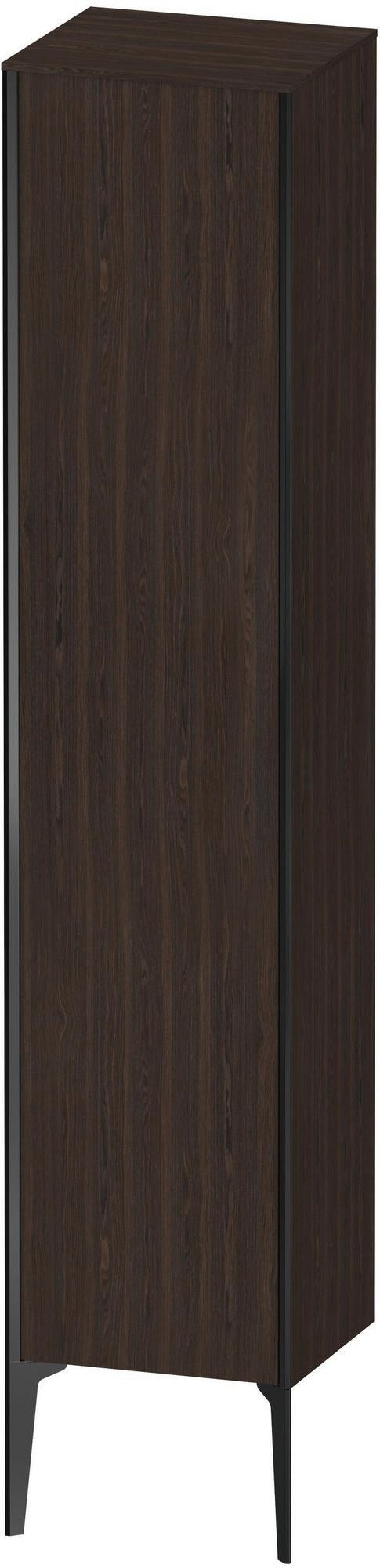 Duravit Hochschrank XViu 1770 mm rechts matt Nussbaum – wandhängend, Push-Open