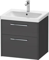 DURAVIT D-Code 2.0 Waschtischunterbau wandhängend 584 mm mit Soft-Close