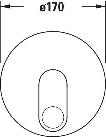 DURAVIT B.3 Einhebel-Brausemischer Unterputz Fertigmontageset Chrom