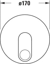 DURAVIT B.3 Einhebel-Brausemischer Unterputz Fertigmontageset Chrom
