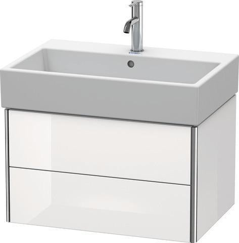 Duravit XSquare Waschtischunterbau 684 mm wandhängend mit Schubkasten und Siphonausschnitt