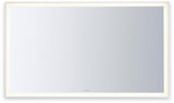 DURAVIT L-Cube Lichtspiegel 650x700 mm, graphit matt, LED, Sensorschalter, IP44